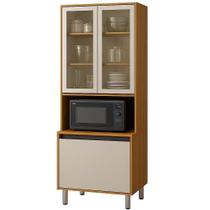 Paneleiro Eduarda 3 Portas Chf Cor Cinamomo Off White