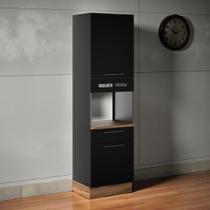 Paneleiro em Aço 2 Portas 1 Esquerda Gaveta 60cm Espaço para Forno Rodapé em PVC Exclusive Itatiaia