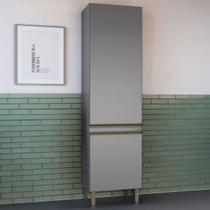 Paneleiro Greta 2 Portas Cinza - Irm Móveis