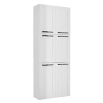 Paneleiro Itatiaia em Aço 6 portas Branco Florença Paneleiro Itatiaia em Aço 6 portas Branco Florença