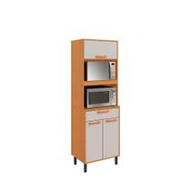 Paneleiro Itatiaia Nápoles 70cm 3 Portas Cinamomo Off White