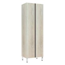 Paneleiro Luciane 70Cm Duplo 2 Portas Luci Legno Crema