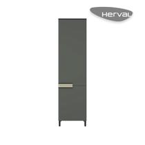 Paneleiro MDP Herval Manhattan, Grafite, 2 Portas, 60 cm