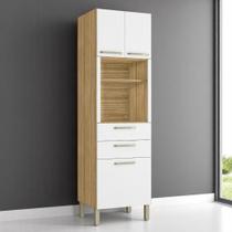 Paneleiro Micro 2 Gaveteiro Ametista Freijó Supremo