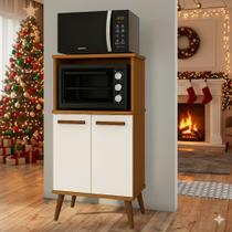 Paneleiro Organizador de Cozinha para Microondas e Forno 2 Portas Lisboa