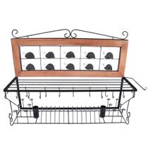 Paneleiro Porta Prato Copos e Panelas Para Parede Decorativo Paneleiro Porta Prato Copos e Panelas Para Parede Decorativo