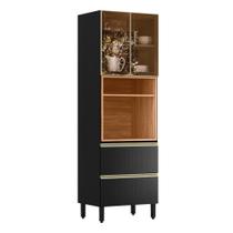 Paneleiro Proença 70cm 1 Forno 2 Portas Vidro Reflecta e 2 Gavetas - Demartêz Paneleiro Proença 70cm 1 Forno 2 Portas Vidro Reflecta e 2 Gavetas - Demartêz