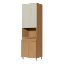 Paneleiro Simone Mendes 70 cm 4 Portas 1 Gaveta Nesher