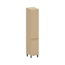 Paneleiro Simples 100% Mdf 2 Portas 40cm Aura Luciane Móveis Carvalho