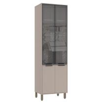 Paneleiro Simples 70cm 4 Portas Stylo Luciane Móveis Paneleiro Simples 70cm 4 Portas Stylo Luciane Móveis