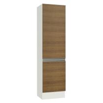 Paneleiro Smart 100% MDF 2 Portas Branco/Rustic Madesa Paneleiro Smart 100% MDF 2 Portas Branco/Rustic Madesa