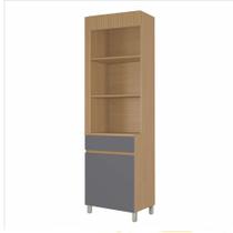Paneleiro Torre Angular 1 Porta 1 Gaveta Realeza Premium 65cm MDF Nesher Paneleiro Torre Angular 1 Porta 1 Gaveta Realeza Premium 65cm MDF Nesher
