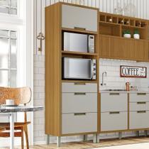 Paneleiro Torre Quente 1 Porta 3 Gavetas Imperatriz 100% Mdf