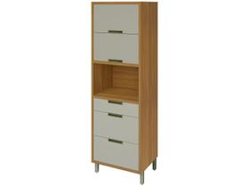 Paneleiro Torre Quente 2 Portas 3 Gavetas MDF Imperatriz Nesher