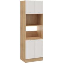 Paneleiro Torre Quente 4 Portas 218 cm CD384 Branco Dtall Paneleiro Torre Quente 4 Portas 218 cm CD384 Branco Dtall