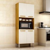 Paneleiro Torre Quente 4 Portas com Espaço para Micro-ondas Adele