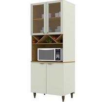 Paneleiro Torre quente 4 portas MDF Cozinha Armário Balcão