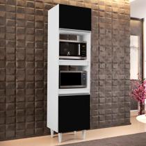 Paneleiro Torre Quente para Cozinha 02 Portas Ruth 56 cm L06 - D'Rossi Paneleiro Torre Quente para Cozinha 02 Portas Ruth 56 cm L06 - D'Rossi