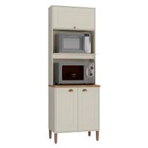 Paneleiro Tunísia com 3 Portas Nichos e Prateleiras