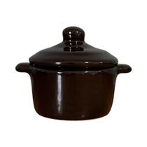 Panelinha Preta de Cerâmica Para Cozinha Tempero ou Molho 100ml