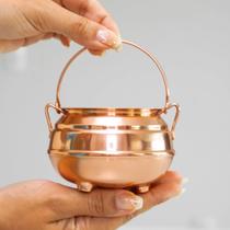 Panelinha tripé de cobre puro Panelinha tripé de cobre puro