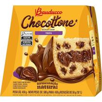 Panetone Bauducco 400g Chocottone De Chocolate Massa Chocolate