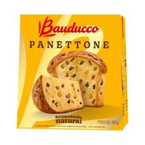 Panetone Bauducco Frutas Cristalizadas Presente Natal 400G Panetone Bauducco Frutas Cristalizadas Presente Natal 400G