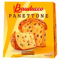 Panetone bauducco frutas cristalizadas presente natal 908g Panetone bauducco frutas cristalizadas presente natal 908g