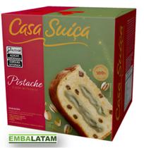 Panetone Chocotone Creme De Pistache Chocolate Casa Suíça com 500 gramas