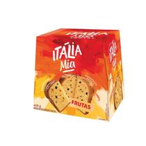 Panetone de frutas italia mia sem lactose vegano 400 gr