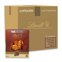 Panetone Lindt Gotas de Chocolate Suiço Kit 12 unidades 400g