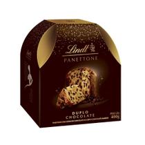 Panetone Lindt Natal Duplo Chocolate 400g