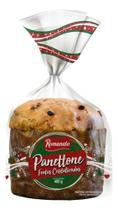 Panetone Romanato Polli 400g Caixa Fechada Com 12 Atacado - Gotas Chocolate ou Frutas cristalizadas