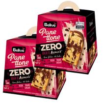 Panetone Zero Açúcar com Gotas de Chocolate Belive 2x 420g