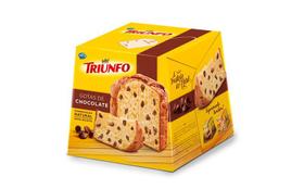 Panettone com Gotas de Chocolate Triunfo Caixa 400g Triunfo Panettone com Gotas de Chocolate Triunfo Caixa 400g Triunfo