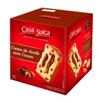 Panettone Creme de Avelã com Cacau Casa Suiça 500g - Casa Suíça
