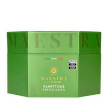Panettone Creme Pistache e Chocolate Maestra Per La Pastina 750g
