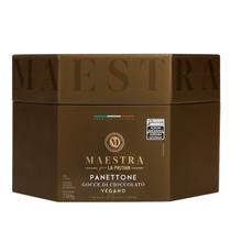 Panettone Italiano Gotas de Chocolate Vegano LA PASTINA 750g Panettone Italiano Gotas de Chocolate Vegano LA PASTINA 750g