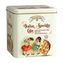 Panettone Italiano Valentino Lata c/ Gotas de Chocolate e Caramelo 500g