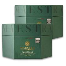 Panettone Maestra Lapastina Gocce Di Cioccolato Kit 2Un 750G