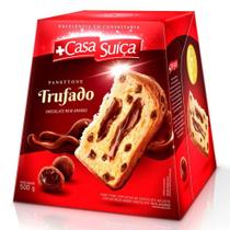 Panettone Recheado Trufado 500g - Casa Suíça Panettone Recheado Trufado 500g - Casa Suíça