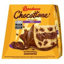 Panettone Recheio Trufa Cobertura Chocolate Bauducco Chocottone 450g