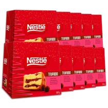 Panettone Trufado Chocolate Meio Amargo Kit 10un Nestlé 450g