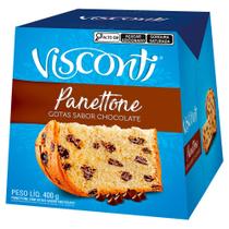 Panettone Visconti Gotas Chocolate com 400g Panettone Visconti Gotas Chocolate com 400g