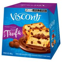 Panettone Visconti Gotas de Chocolate Recheio Sabor Trufa 450g