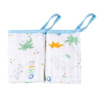 PANINHO DE BOCA BABETE SOFT 2 CAMADAS 25x25cm KIT COM 2UN COM PRENDEDOR DE CHUPETA PAPI