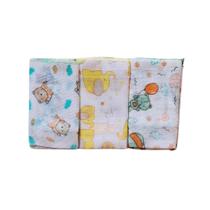 Paninho de Boca Bebê Babete kit c/3 unidades - Carícia