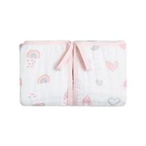 Paninho De Boca Papi Soft Com Prendedor De Chupeta Estampado 40Cm X 40Cm 02 Un - Ref.: 1538