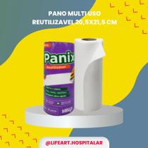 Panix multiuso reutilizavel 20,5x21,5cm rl com 58un - mblife