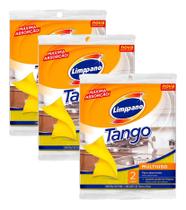 Pano Absorvente Multiuso Tango Limppano 38x36 2u Kit 3